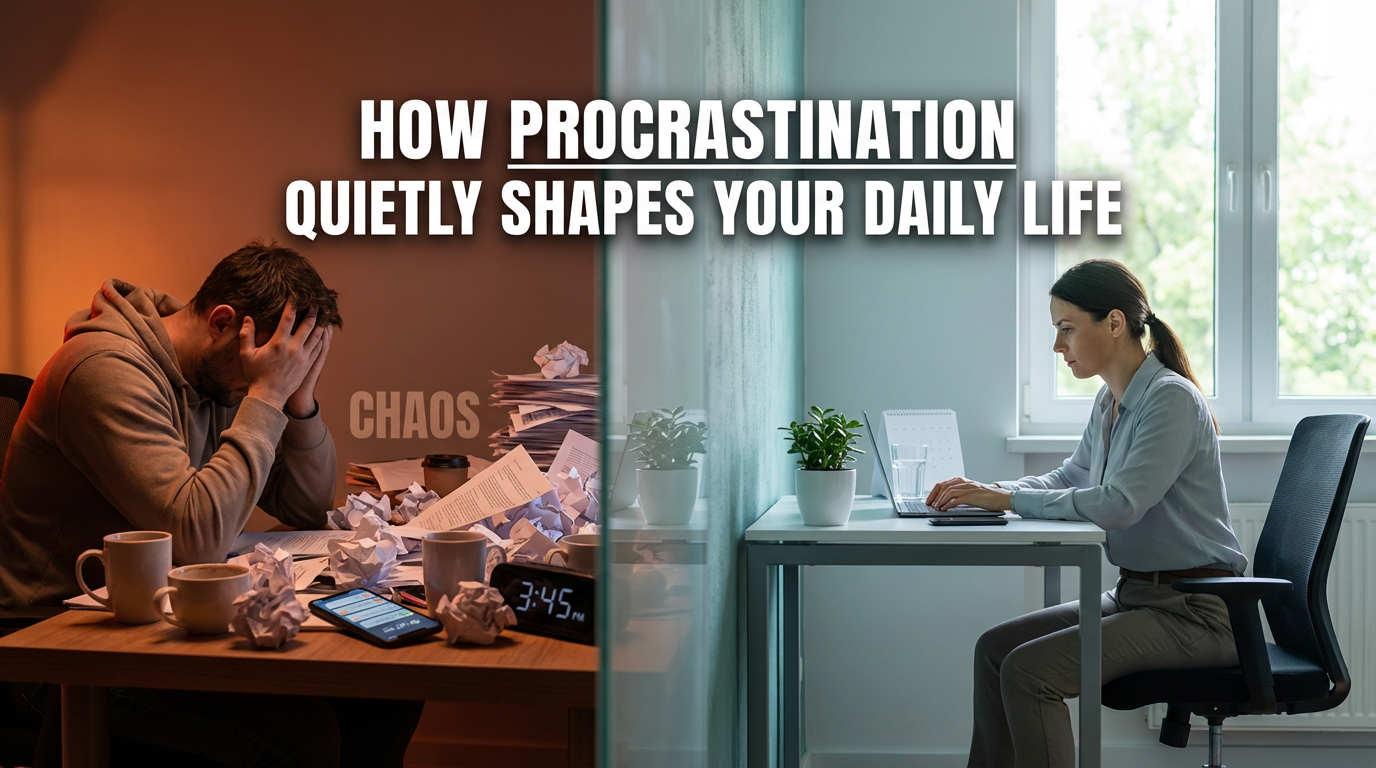 How Procrastination Quietly Shapes Your Daily Life (and How to Break the Cycle)